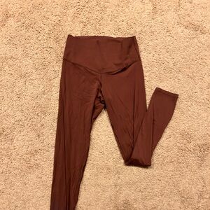 Brown American eagle leggings